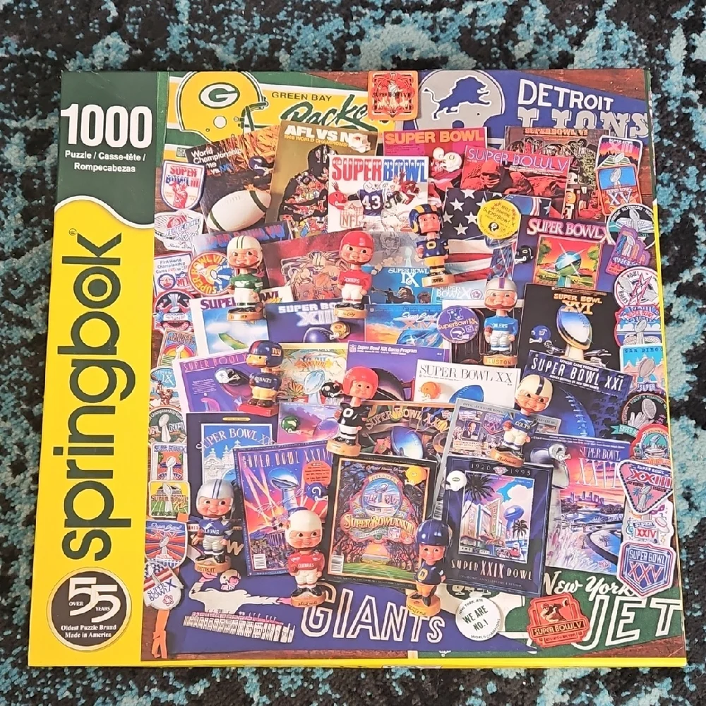 NFL Super Bowl Puzzle - 1000 Pieces - Picture 1 of 3